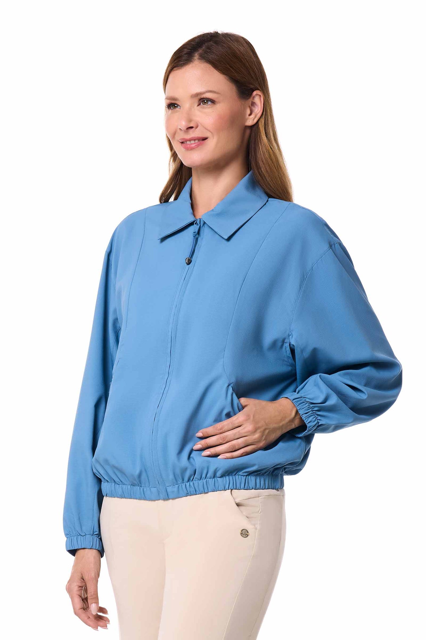 Women's Destin Travel Windbreaker | Blue Dusk