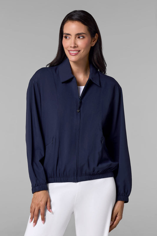 Women's Destin Travel Windbreaker | Navy