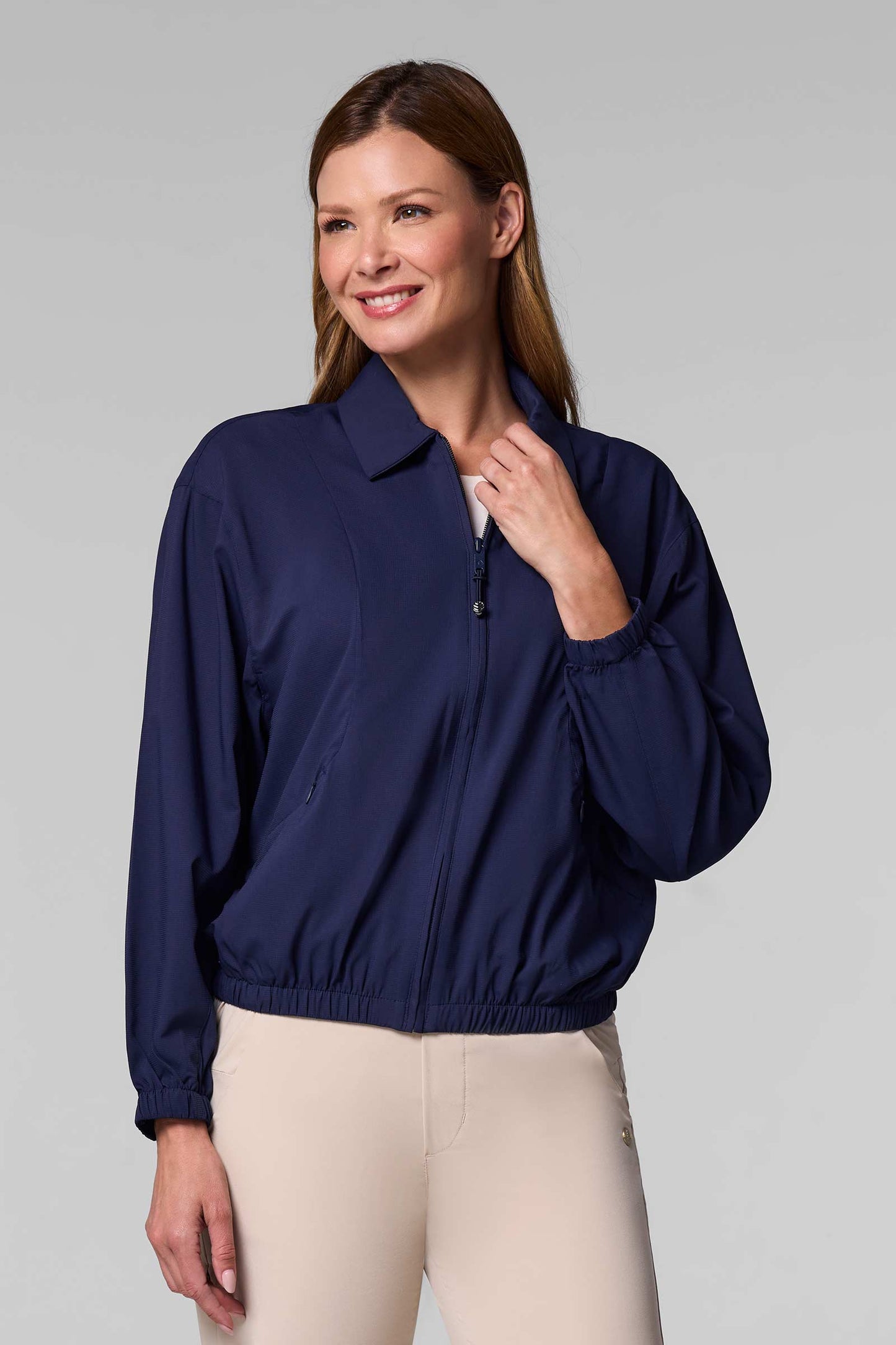 Women's Destin Travel Windbreaker | Navy