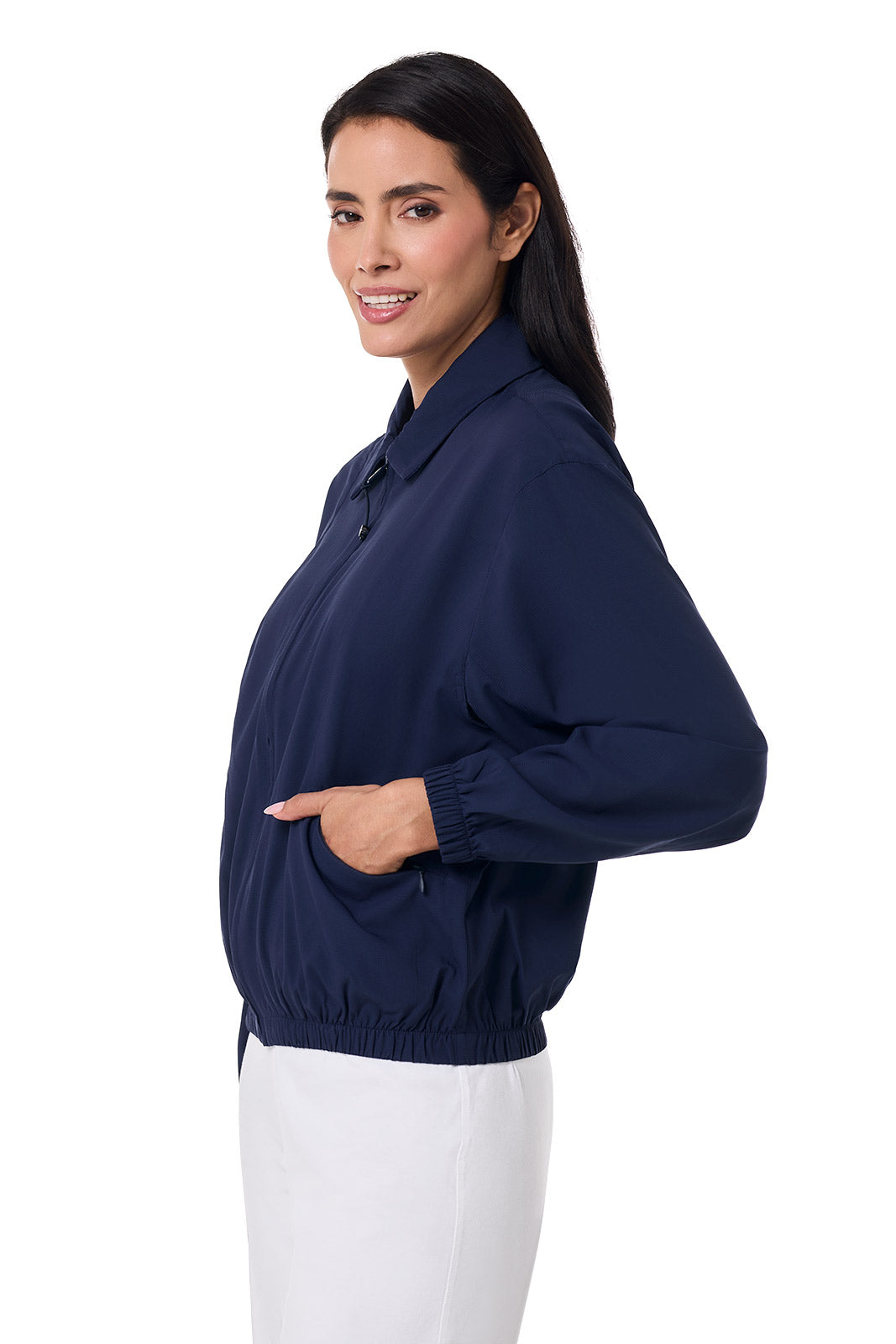 Women's Destin Travel Windbreaker | Navy