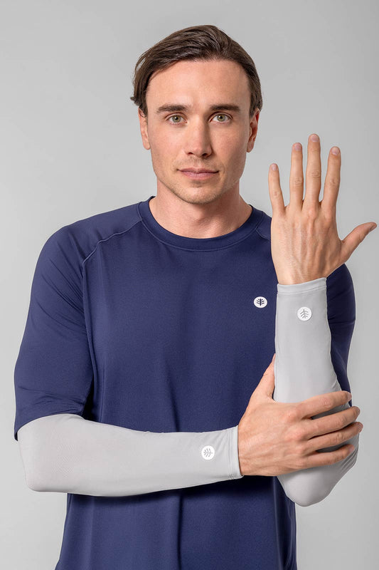 Men's MaxShield Performance Arm Sleeve | Sleek Grey