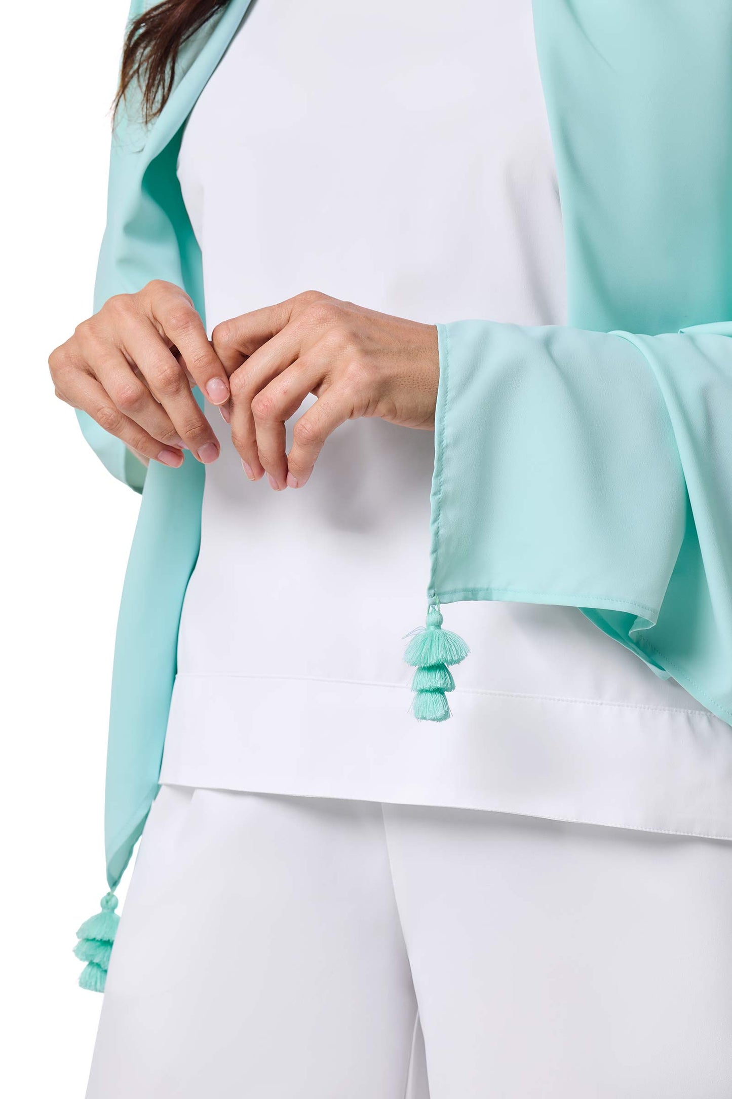 Women's Minneola Featherlight Scarf | Misty Aqua