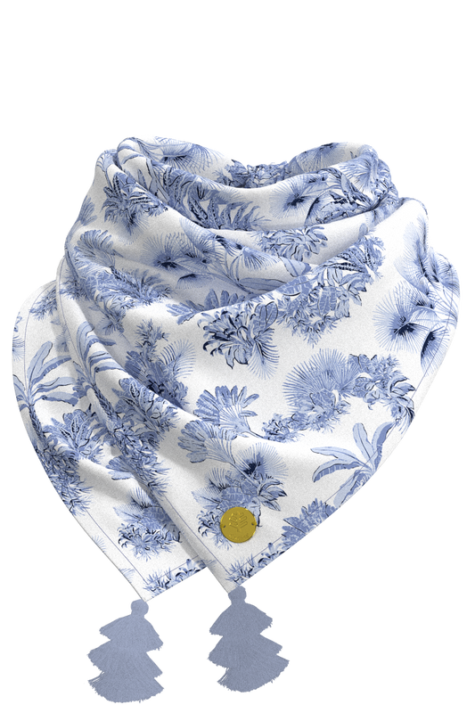 Women's Minneola Featherlight Scarf | Periwinkle Isla Bonita