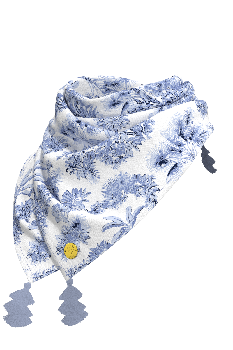 Women's Minneola Featherlight Scarf | Periwinkle Isla Bonita