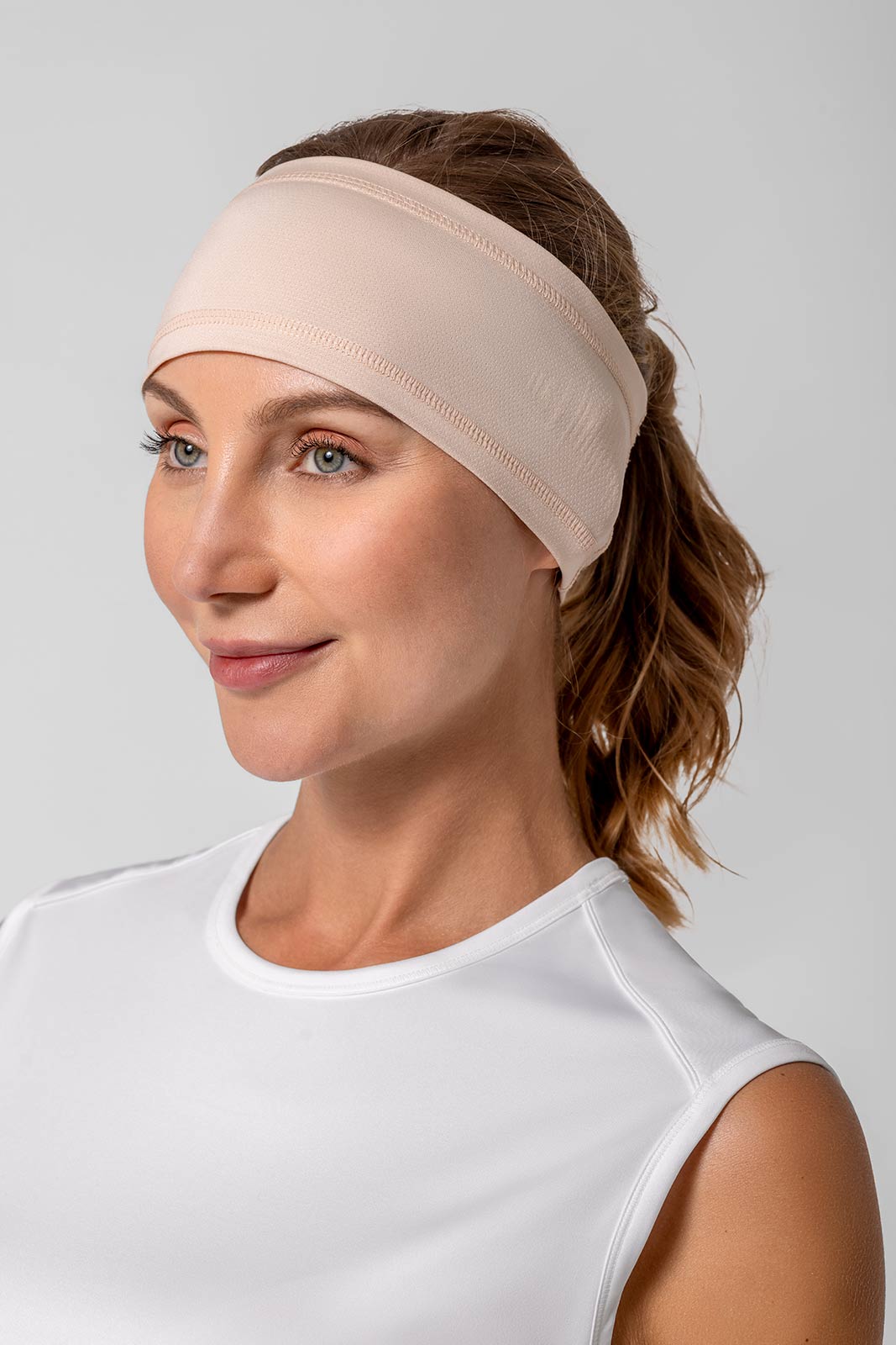 Unisex MaxShield Headband | Beige