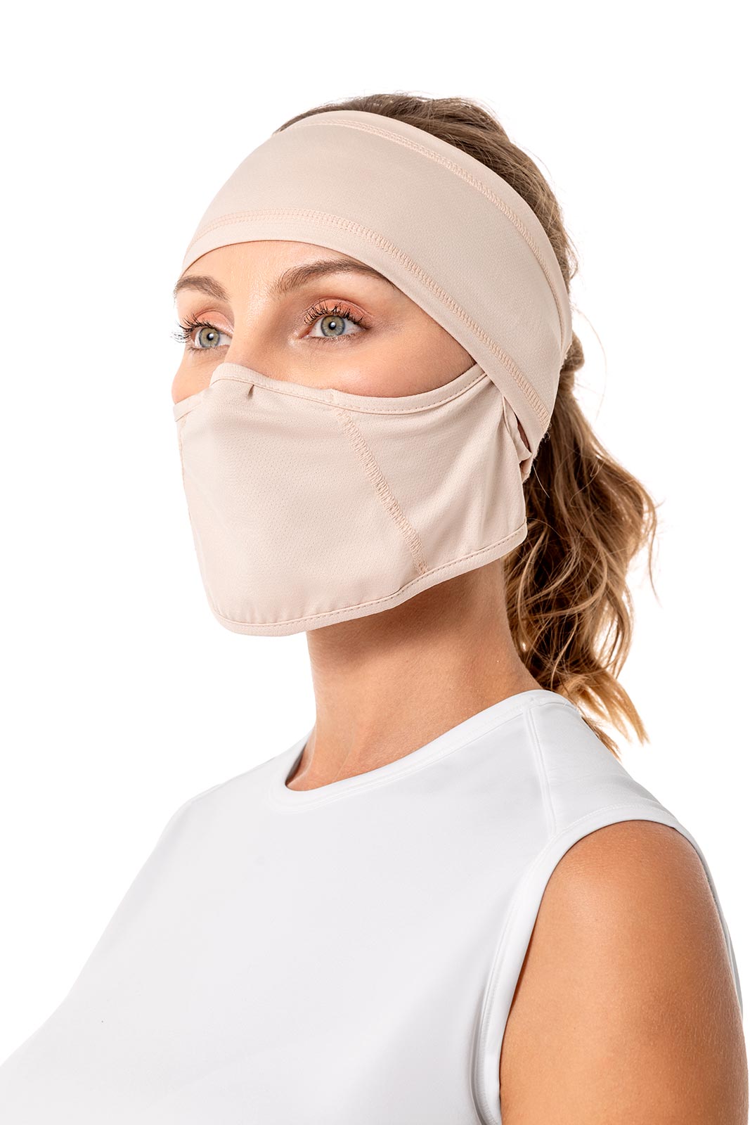 Unisex MaxShield Headband | Beige