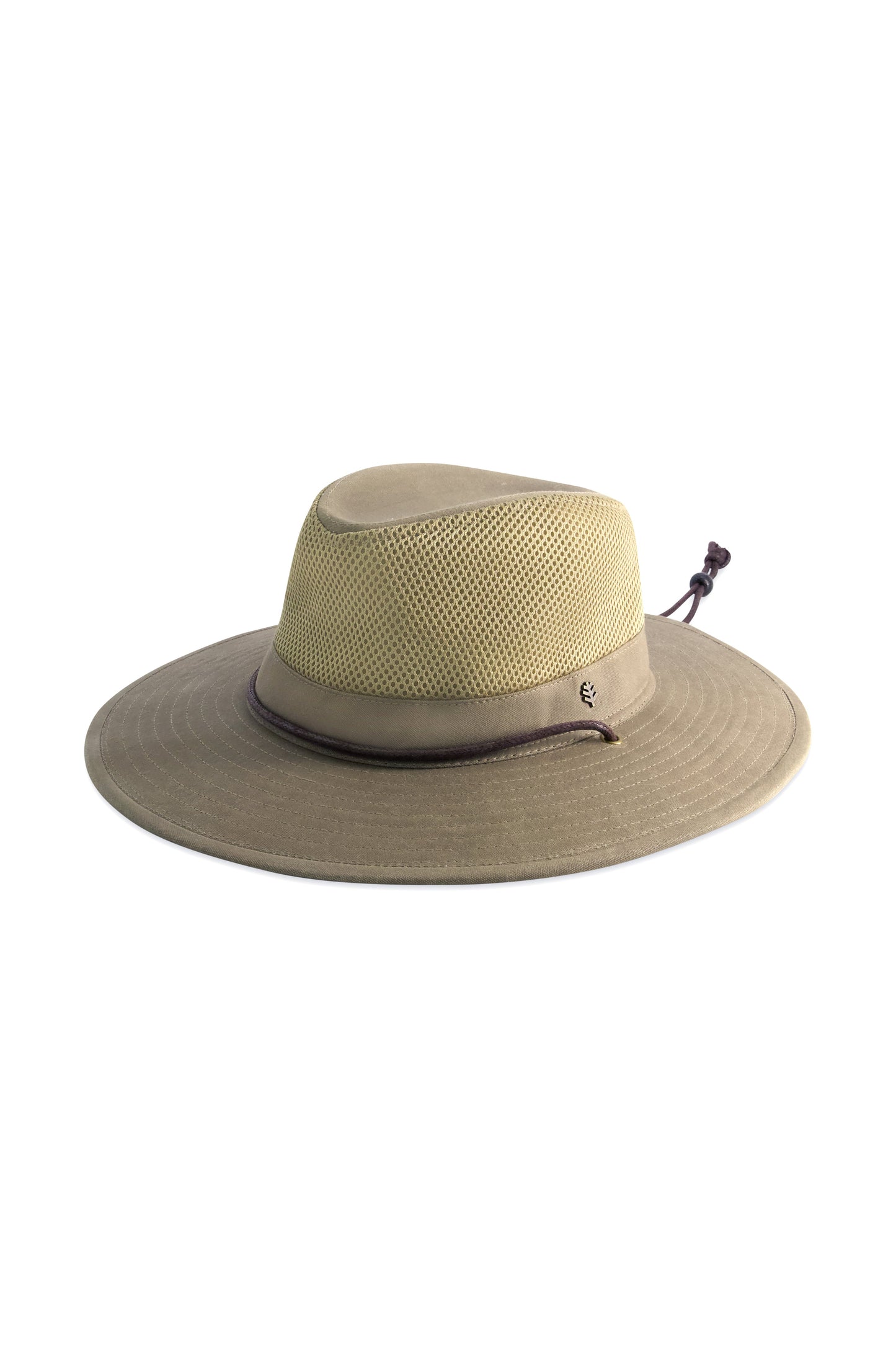 Unisex Walkabout Vented Hat Waxed Cotton | Smoke Grey