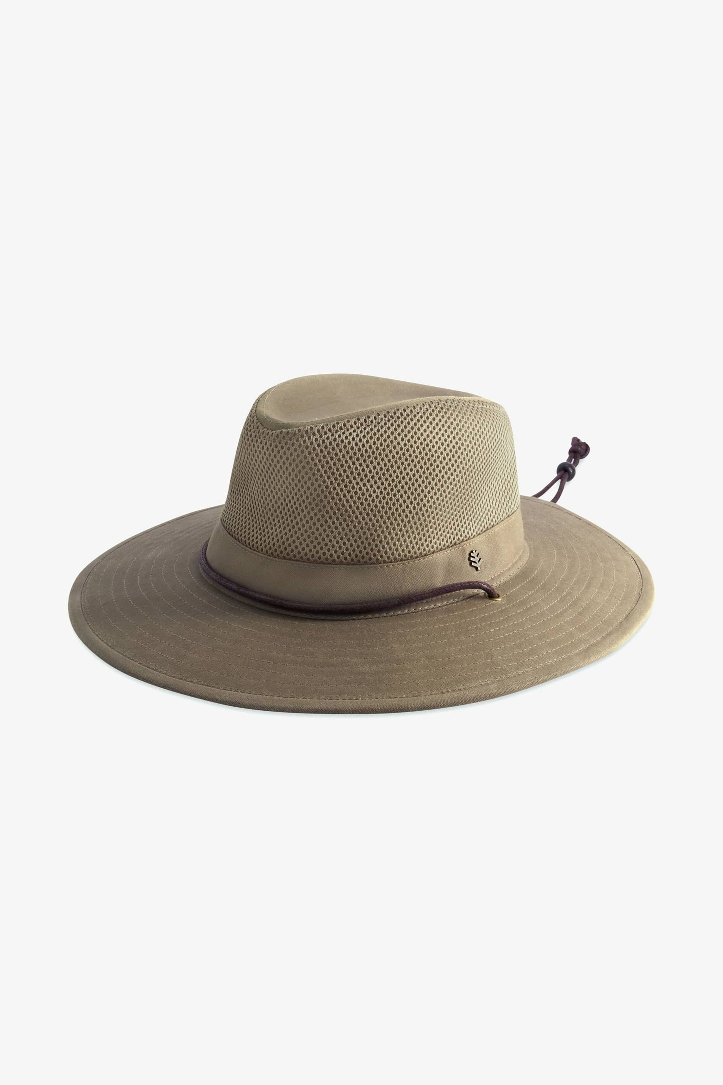 Unisex Walkabout Vented Hat Waxed Cotton | Khaki