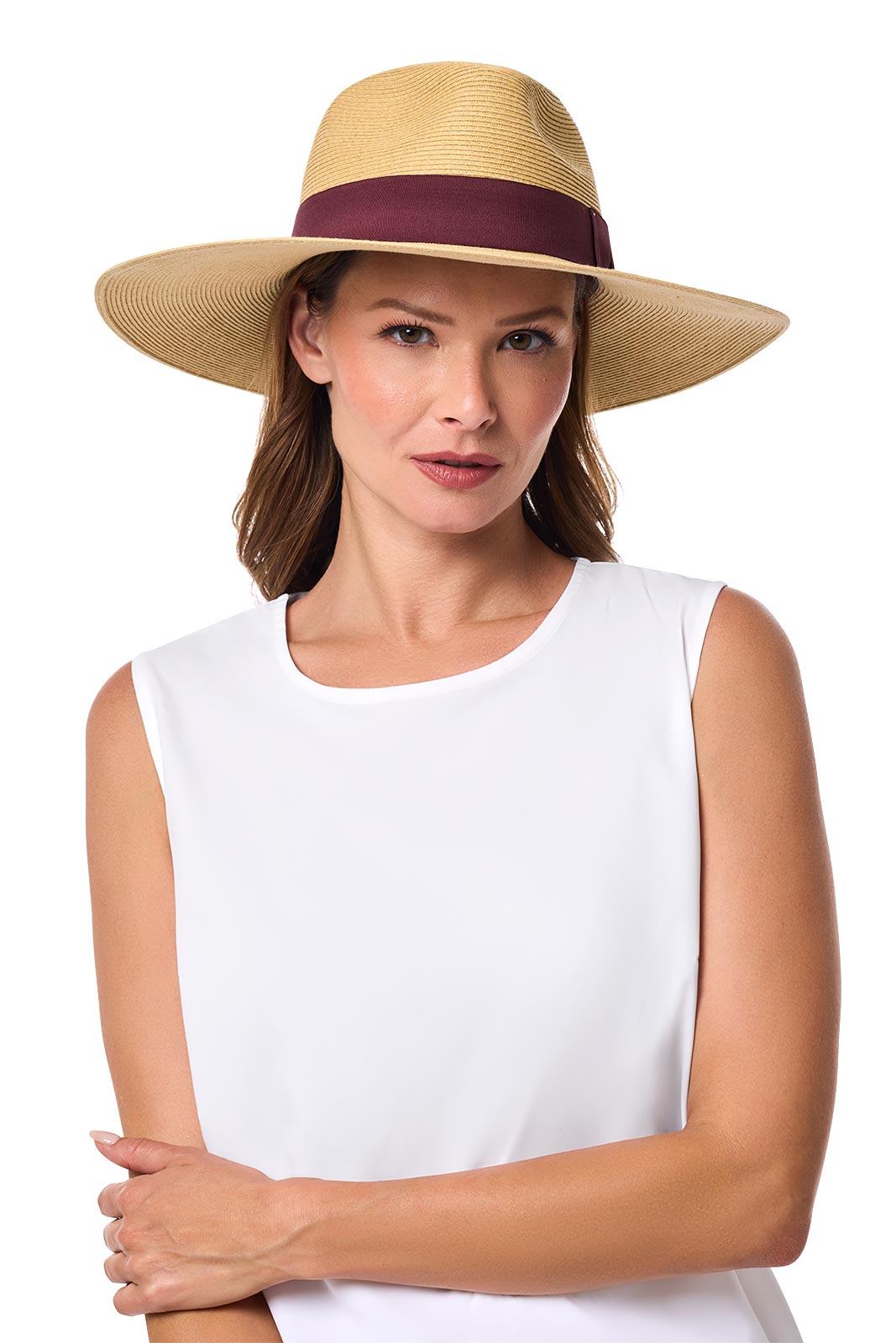 Women's Christy Large Brim Fedora | Natural
