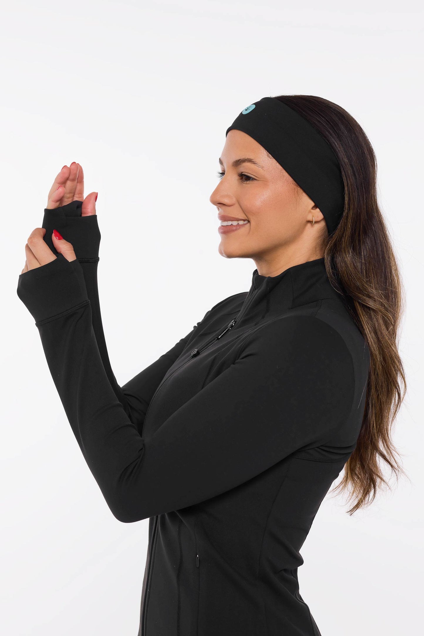 Women's Namaste Yoga Jacket | Black