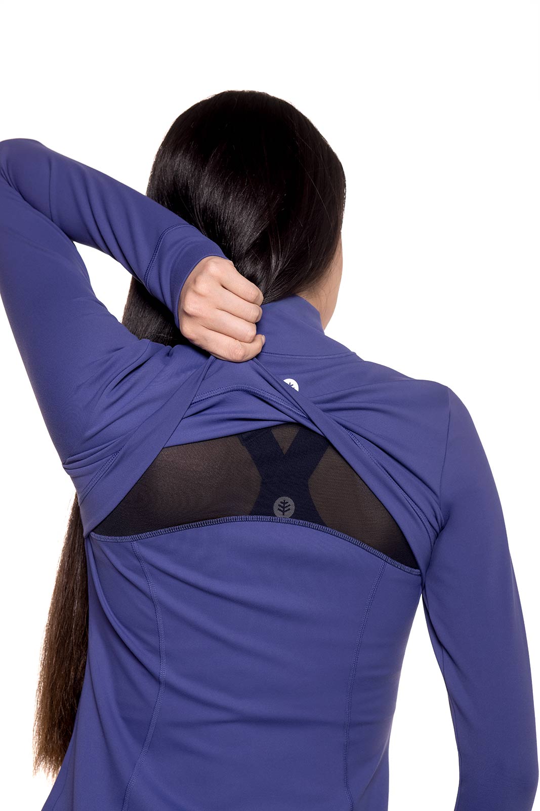 Women's Namaste Yoga Jacket | Future Dusk