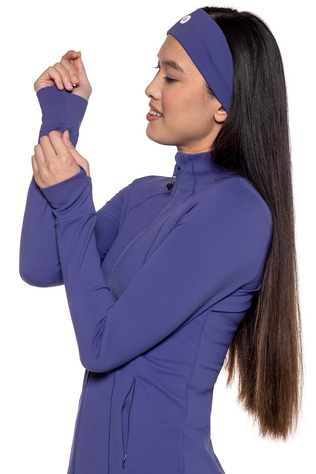 Women's Namaste Yoga Jacket | Future Dusk