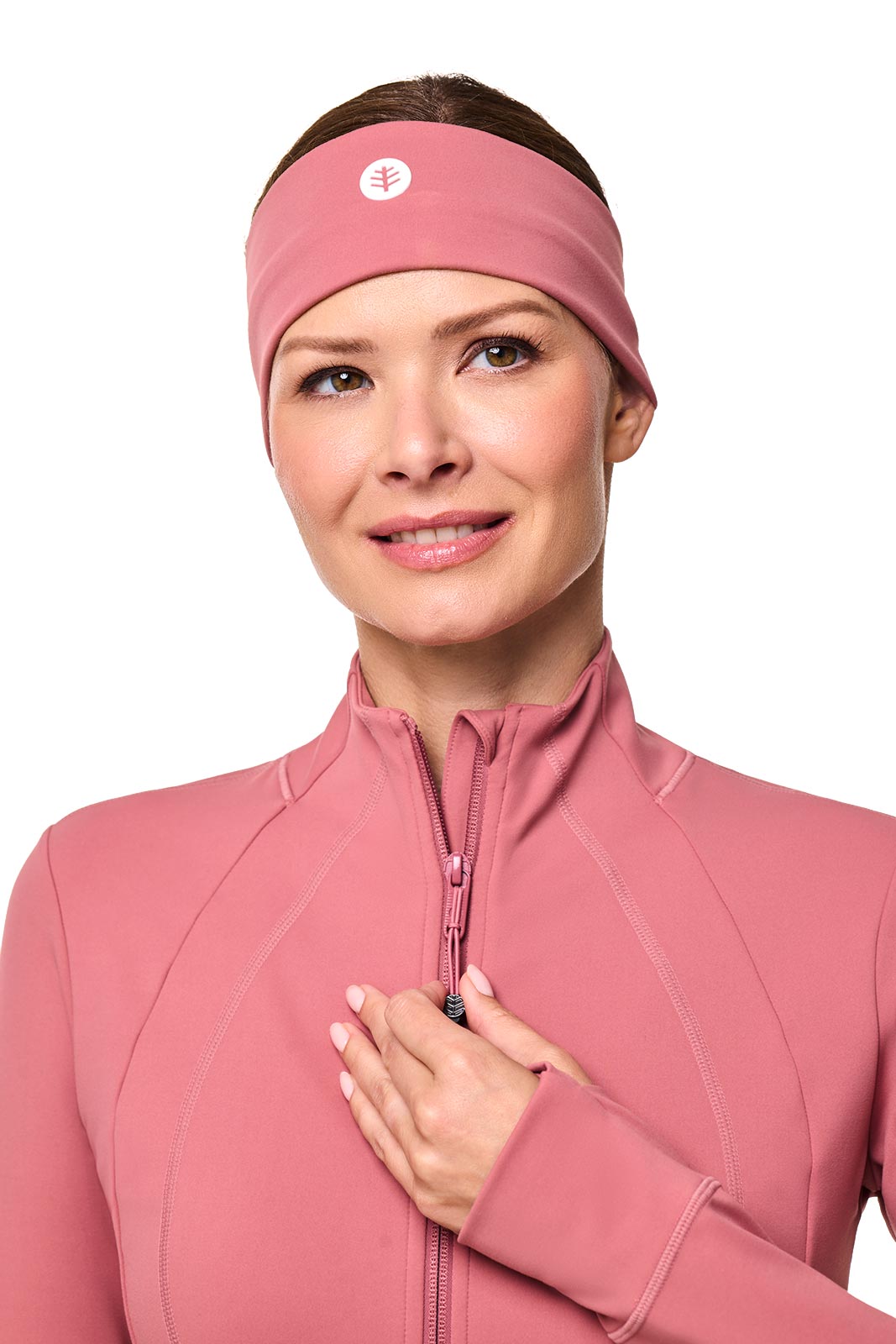 Women's Namaste Yoga Jacket | Terracotta Rose