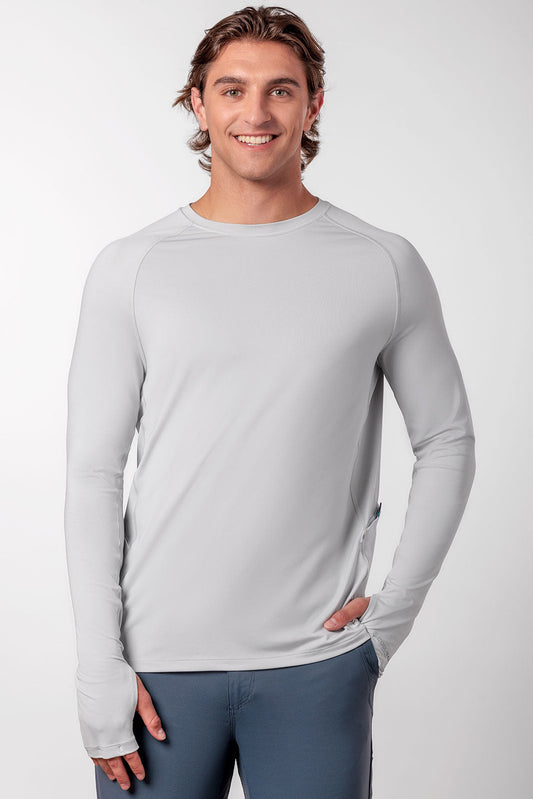Men's Lighthouse Point Boat T-Shirt | Sleek Grey