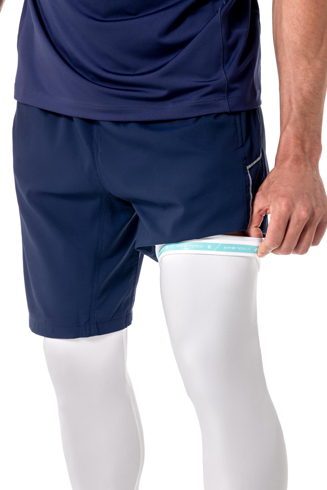 Unisex Maxshield Performance Leg Sleeve | White