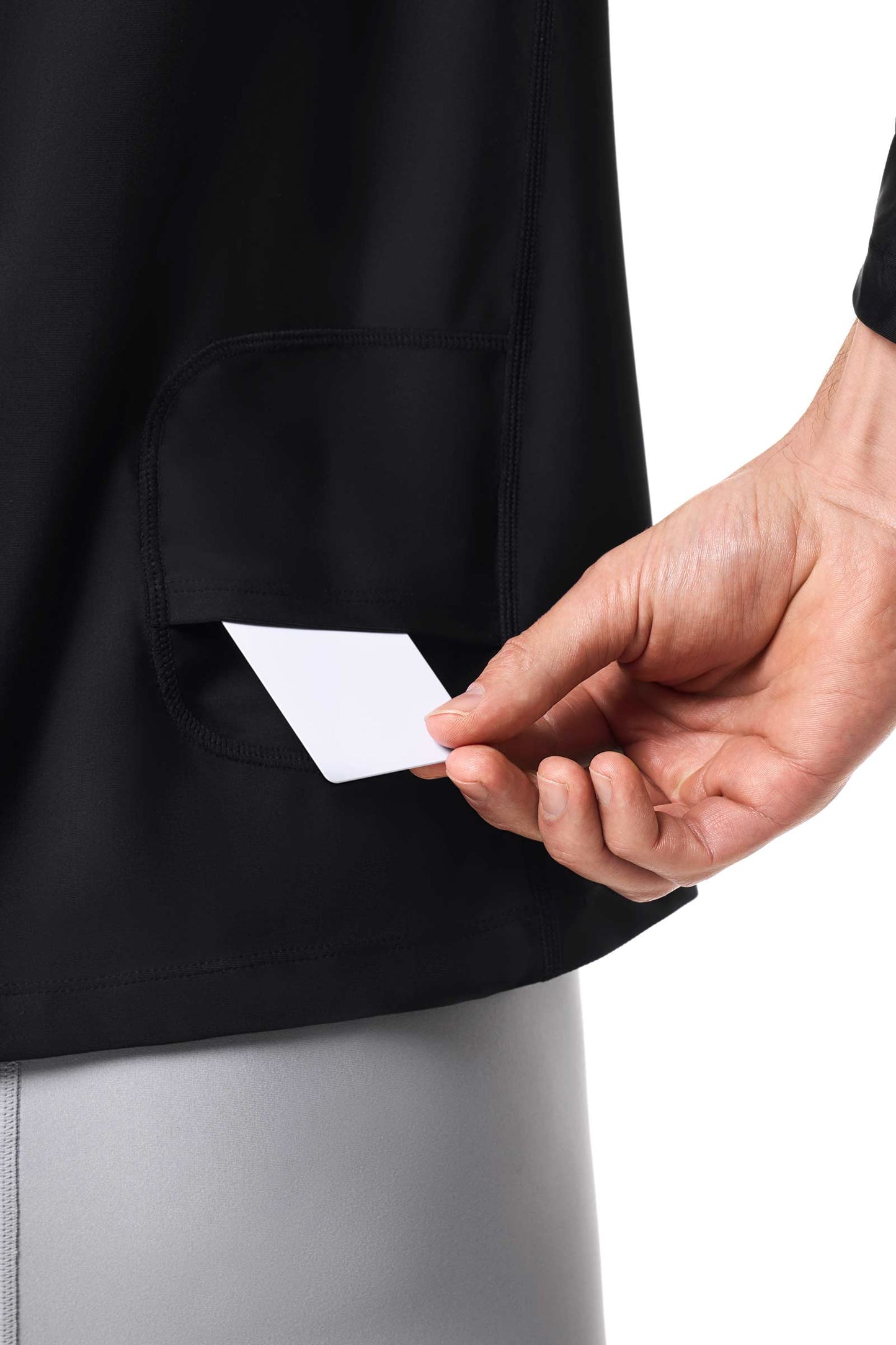 Men's Hightide Lite Long Sleeve Shirt | Black