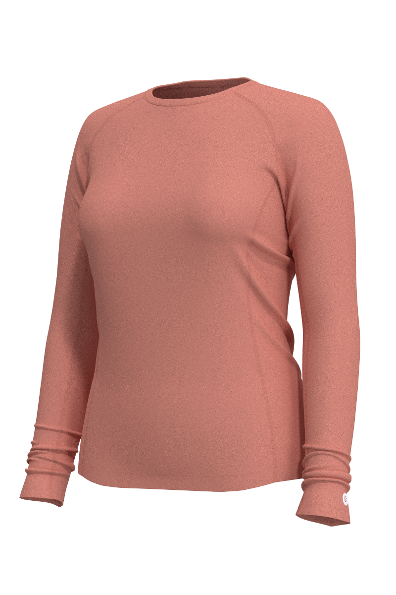 Women's Hightide Lite Long Sleeve Swim Shirt | Soft Blush