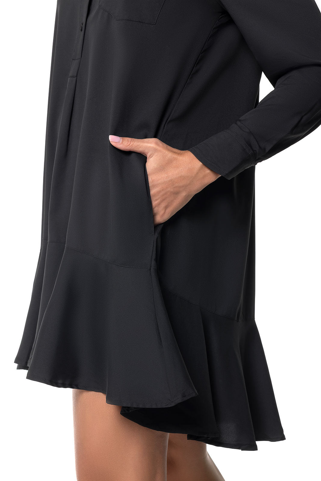 Women's Castaneda Shirt Dress | Black