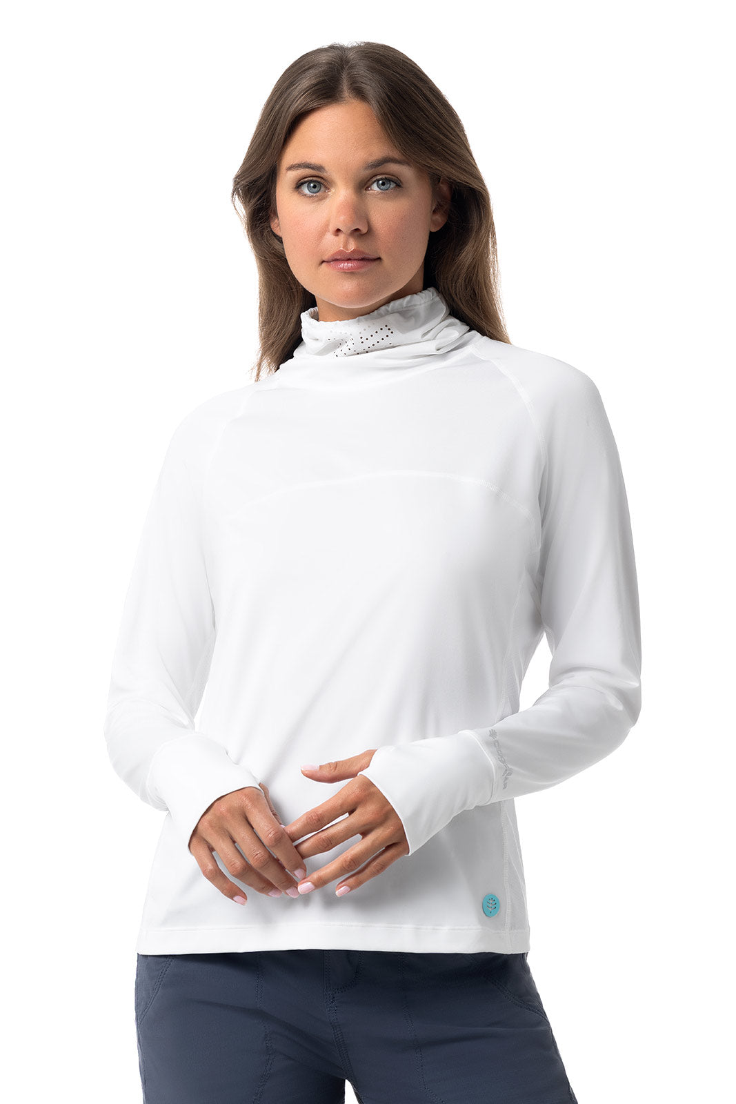Women's Vented Paros Fishing T-Shirt | White