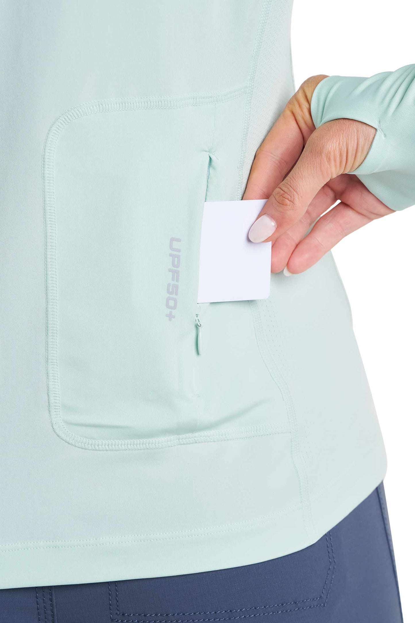 Women's Vented Paros Fishing T-Shirt | Misty Aqua