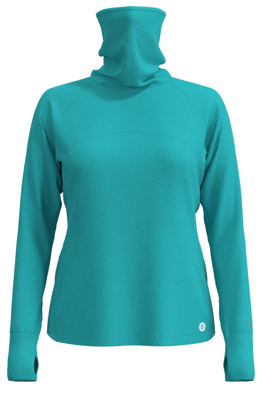 Women's Vented Paros Fishing T-Shirt | Coolibar Blue