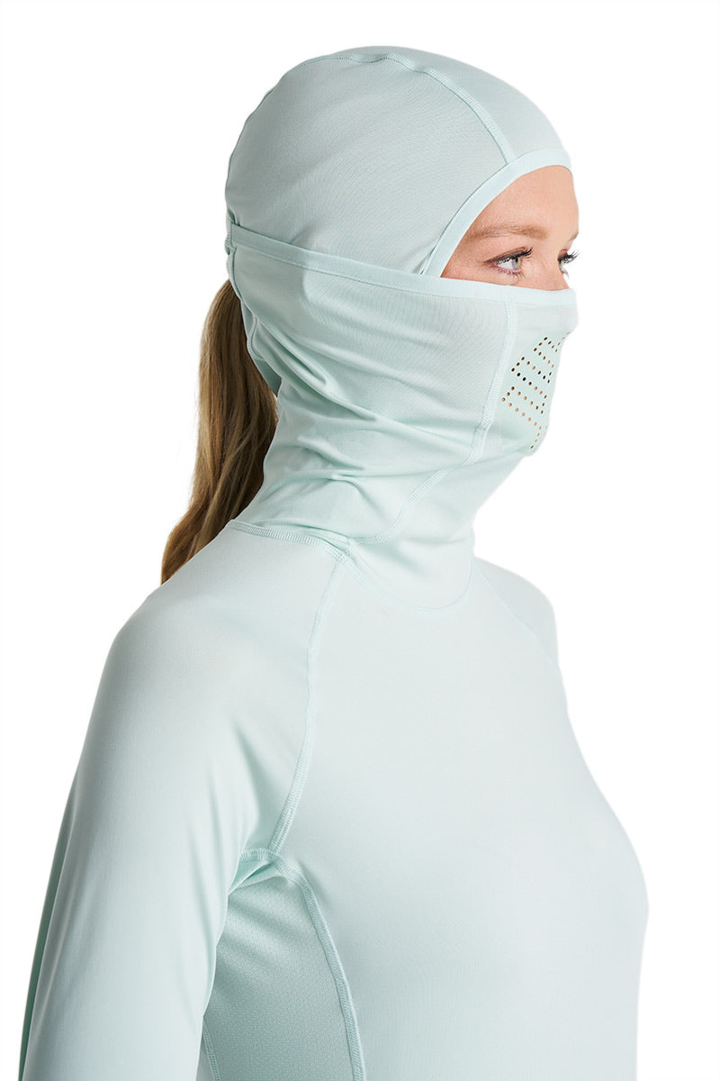 Women's Vented Paros Sailing Hoodie | Misty Aqua