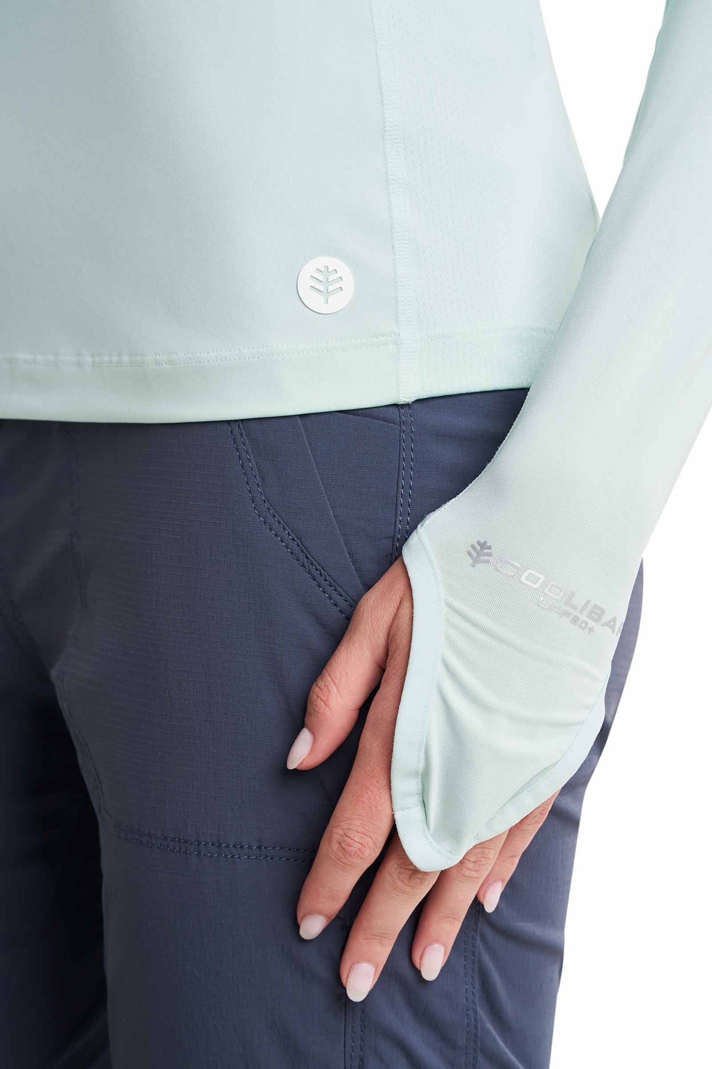 Women's Vented Paros Sailing Hoodie | Misty Aqua