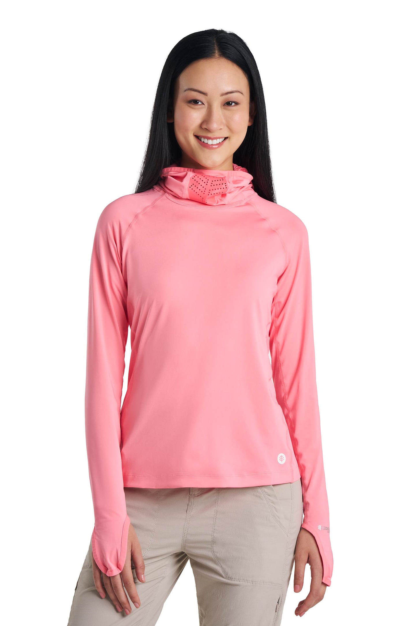 Women's Vented Paros Sailing Hoodie | Flamingo Pink