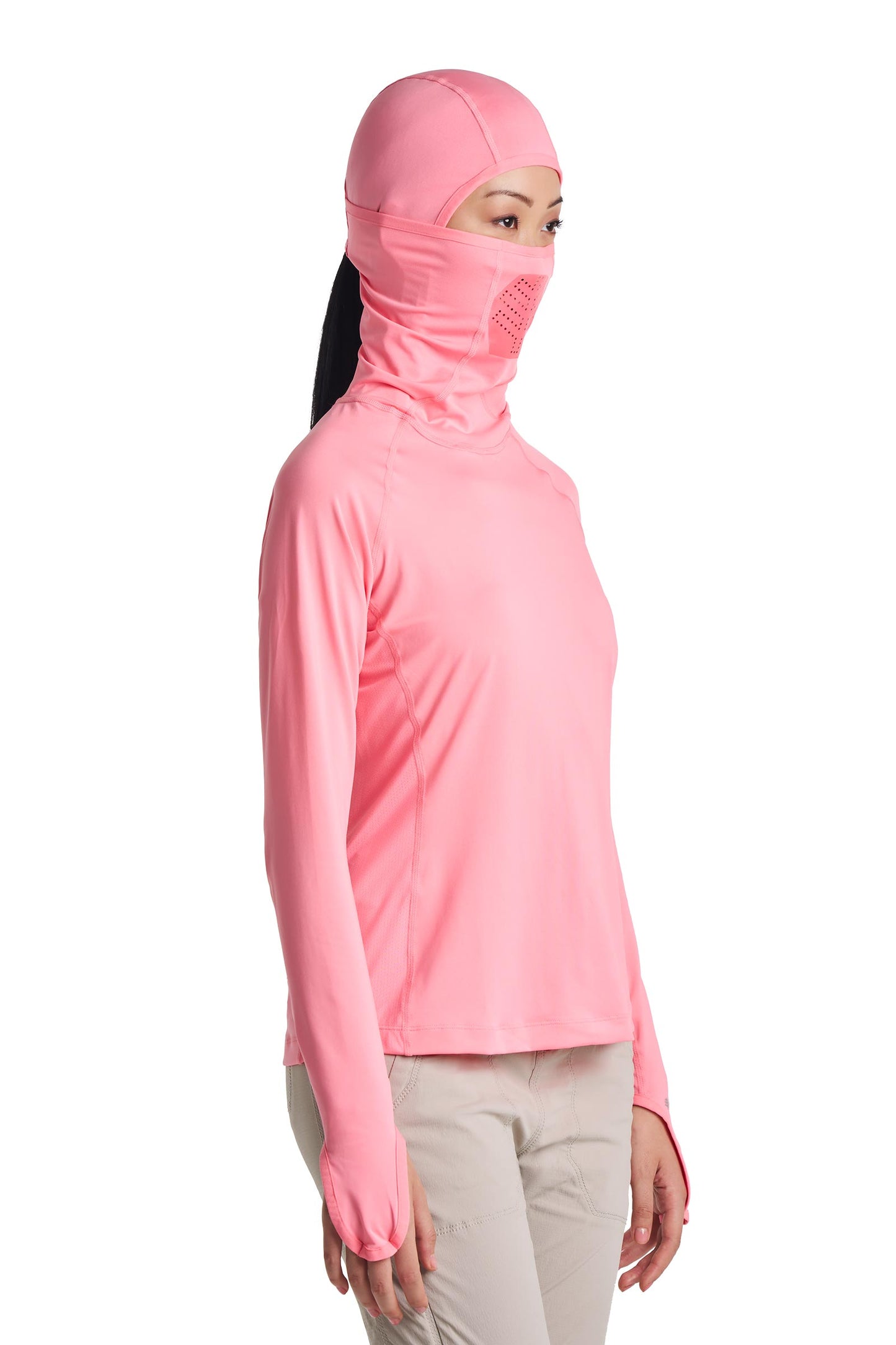 Women's Vented Paros Sailing Hoodie | Flamingo Pink