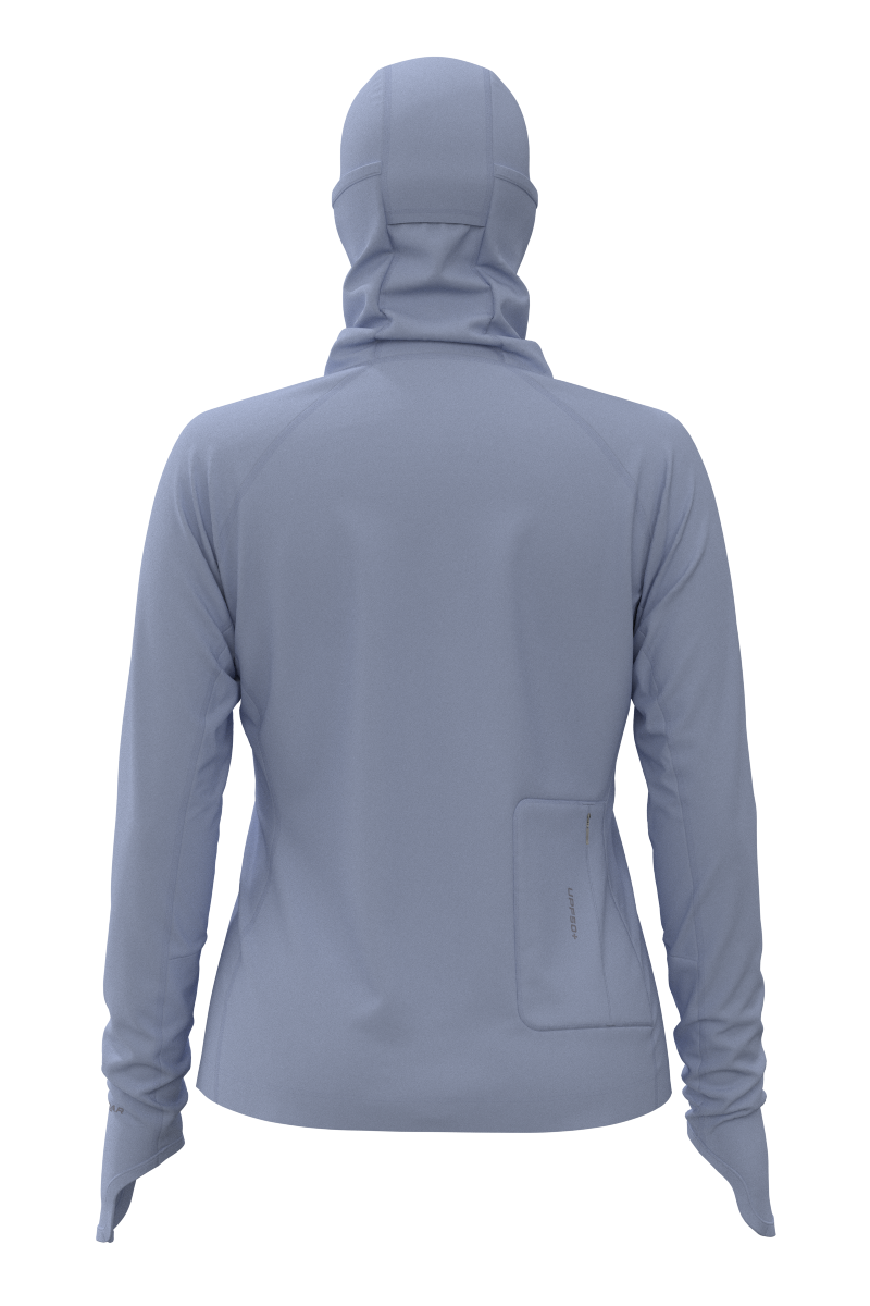 Women's Vented Paros Fishing Hoodie | Periwinkle
