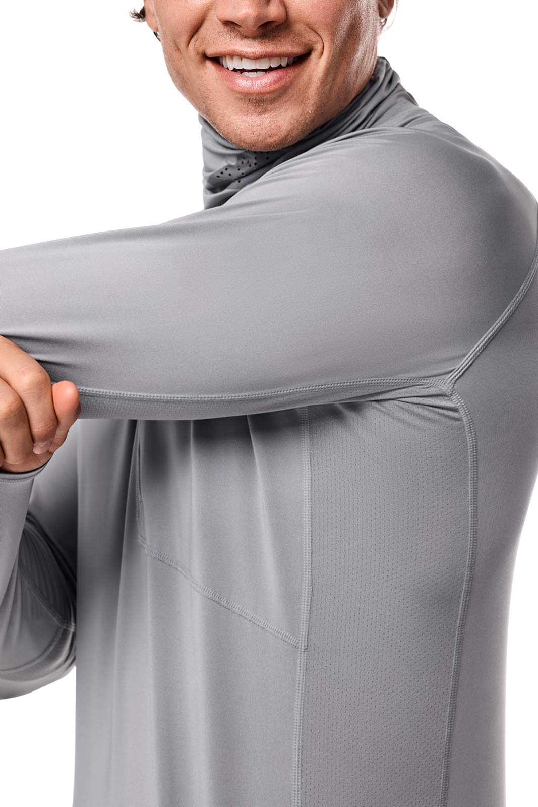 Men's Vented Andros Fishing T-Shirt | Slate