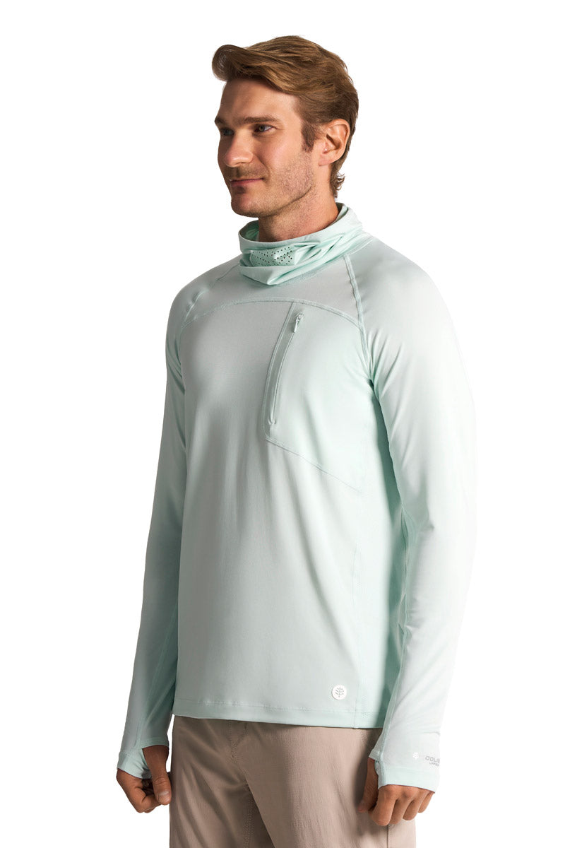 Men's Vented Andros Fishing T-Shirt | Misty Aqua