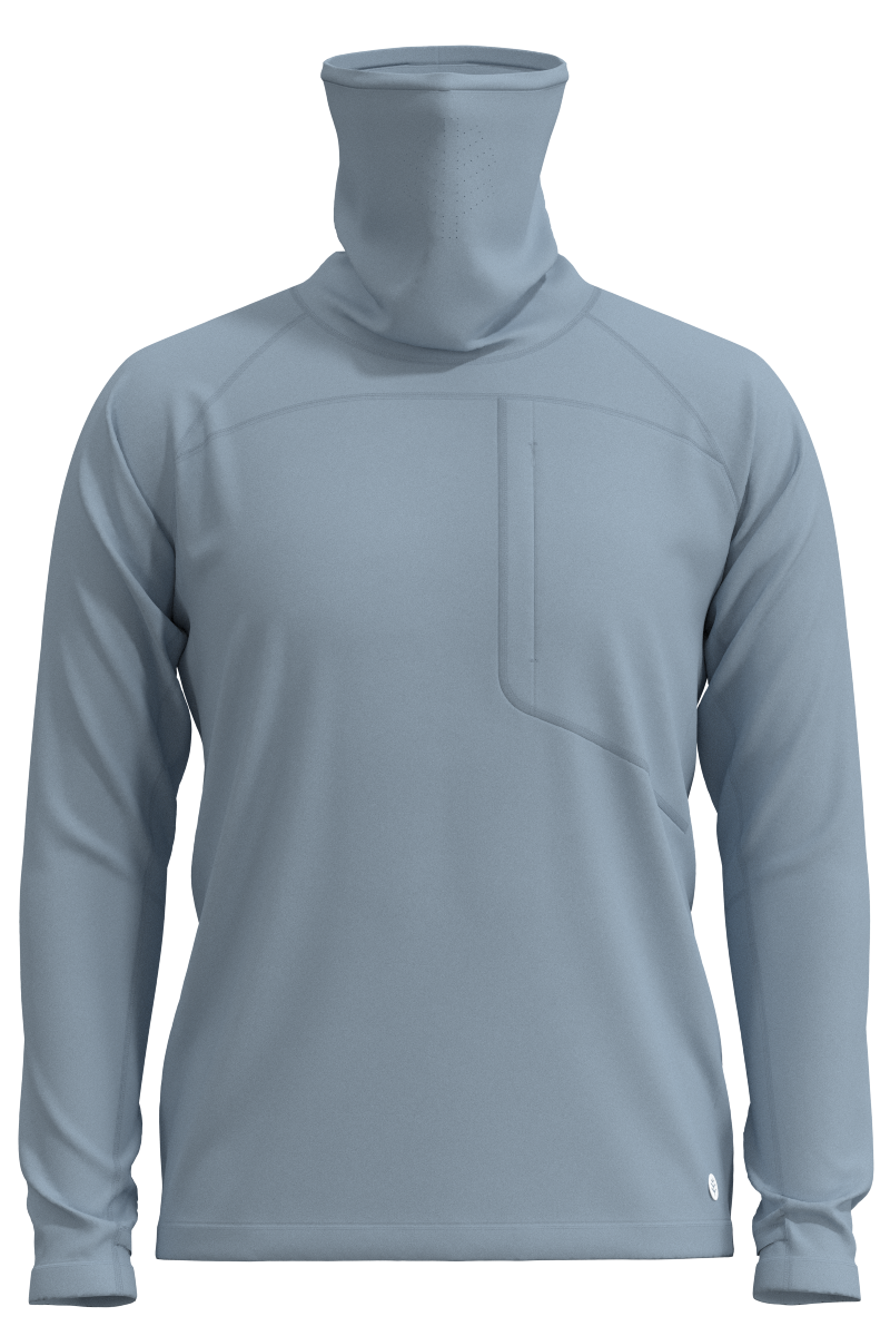 Men's Vented Andros Fishing T-Shirt | Light Blue