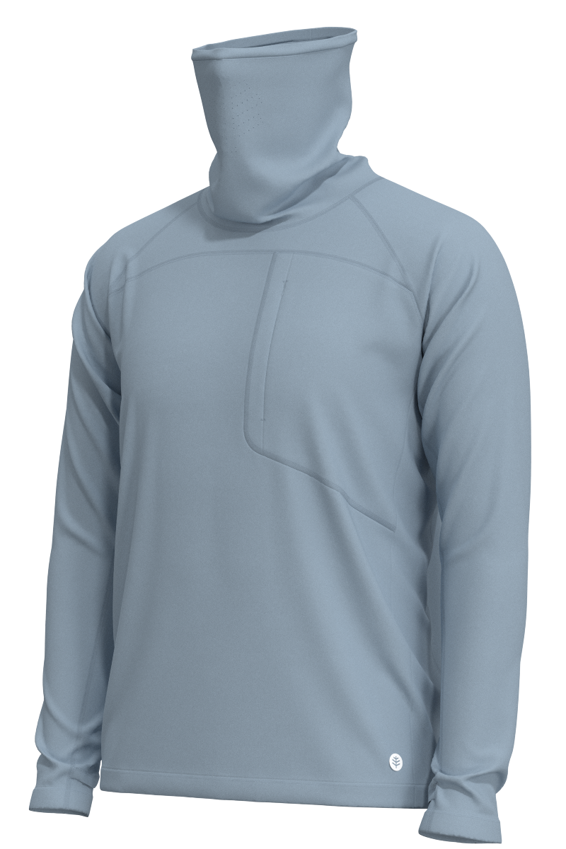 Men's Vented Andros Fishing T-Shirt | Light Blue