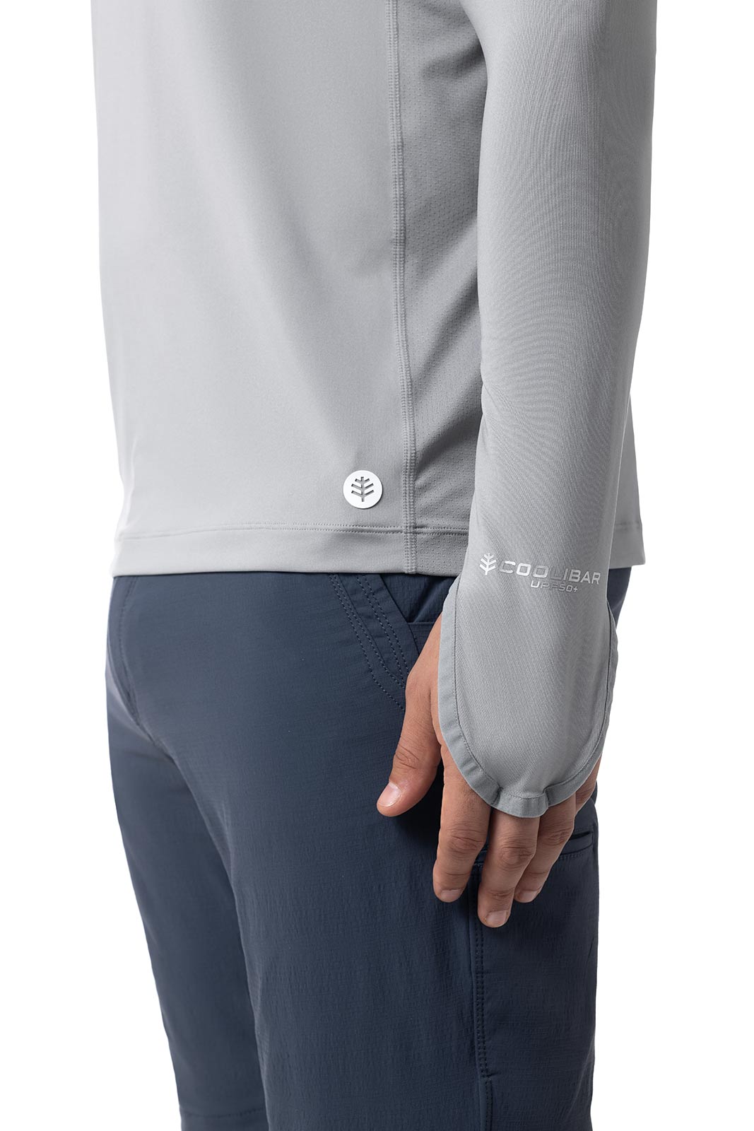 Men's Vented Andros Fishing Hoodie | Slate