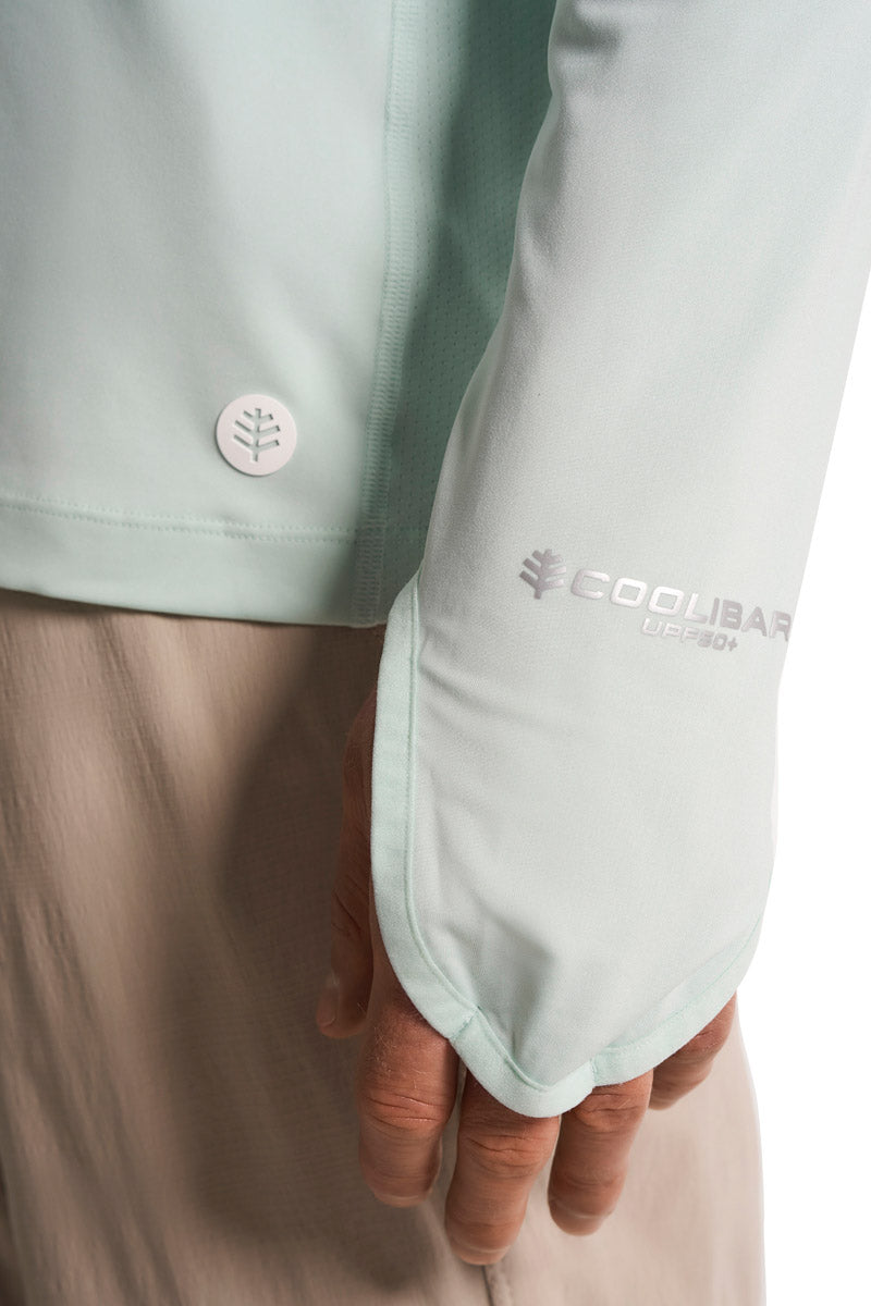 Men's Vented Andros Fishing Hoodie | Misty Aqua| June