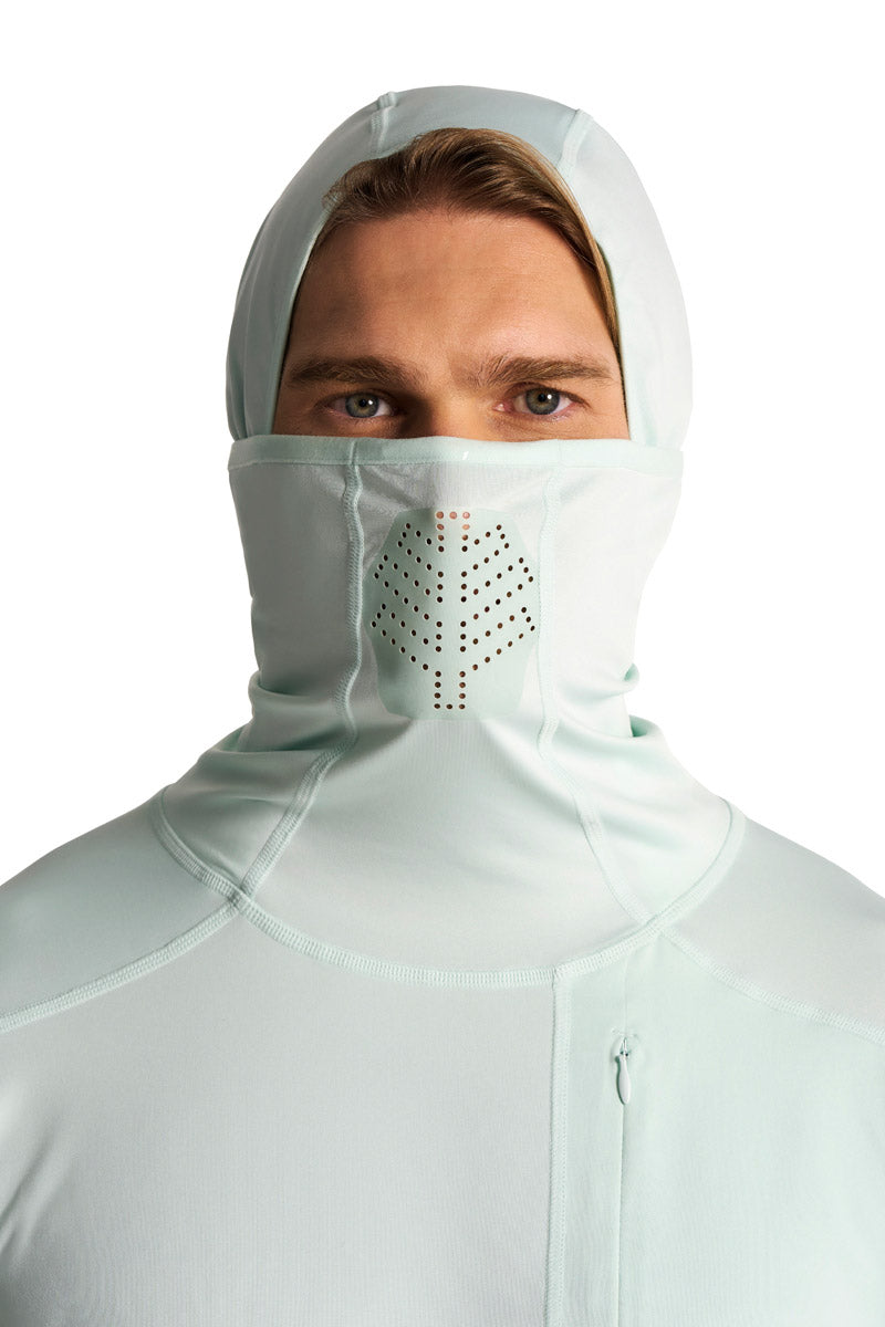 Men's Vented Andros Fishing Hoodie | Misty Aqua| June