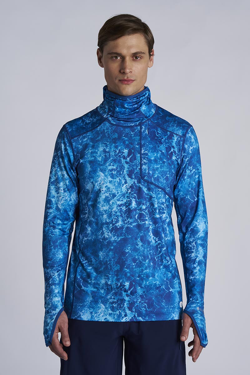 Color_Blue Water Print