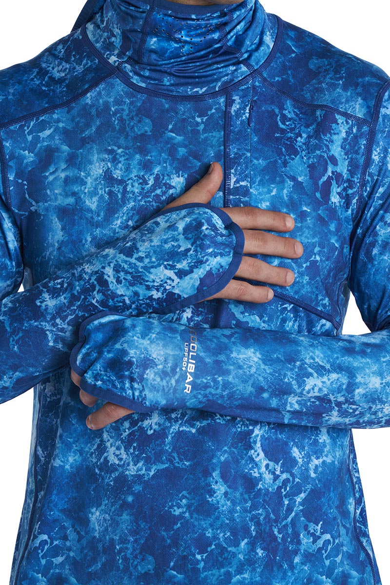Color_Blue Water Print