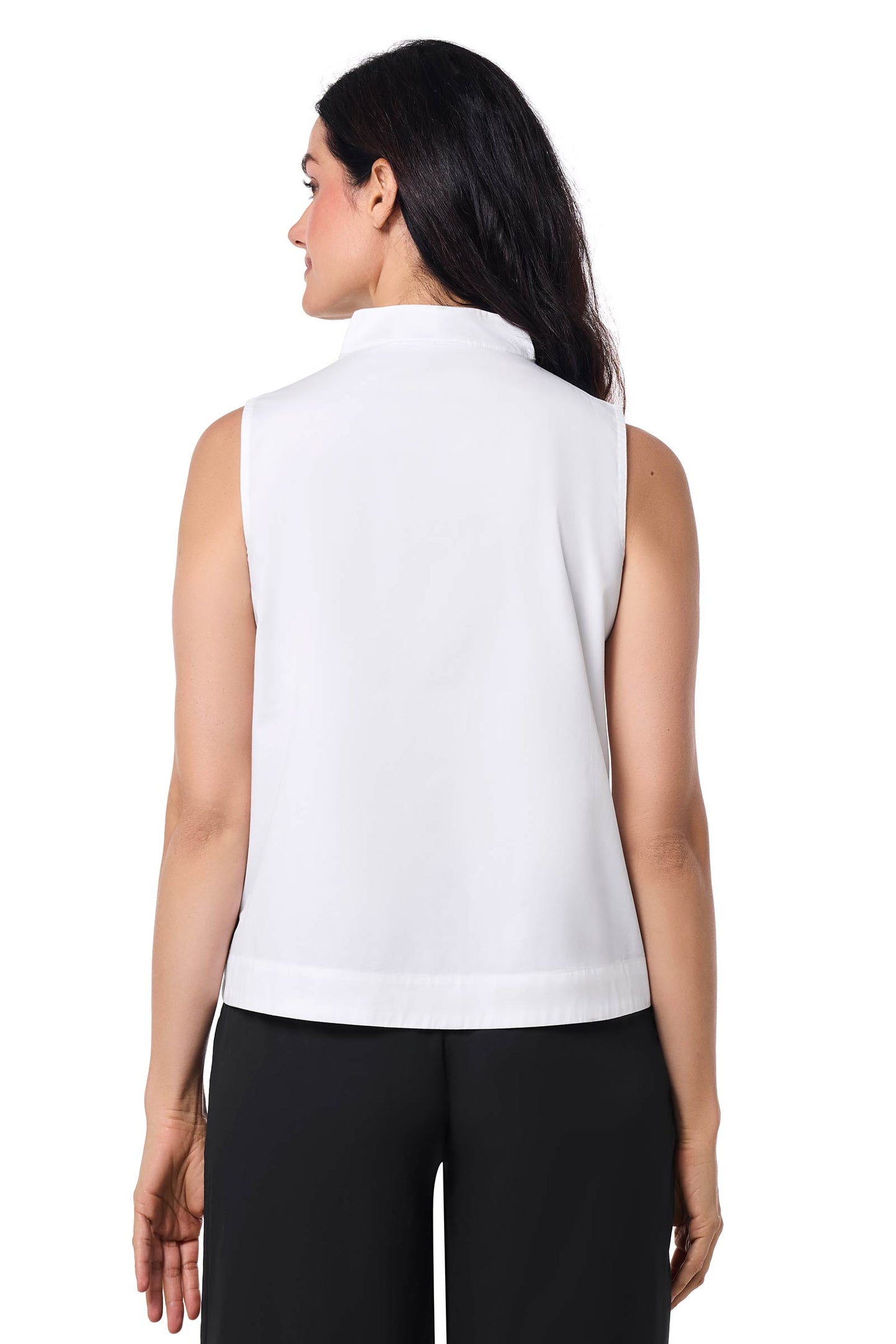 Women's Cape Coral Stand Collar Blouse | White