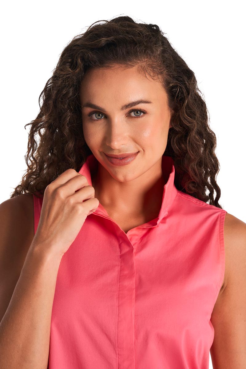 Women's Silverlakes Sleeveless Dress | Sunkist Coral