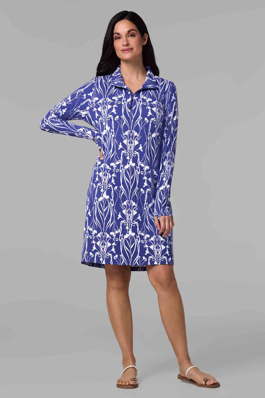 Women's Sarasota Quarter-Zip Dress | Future Dusk