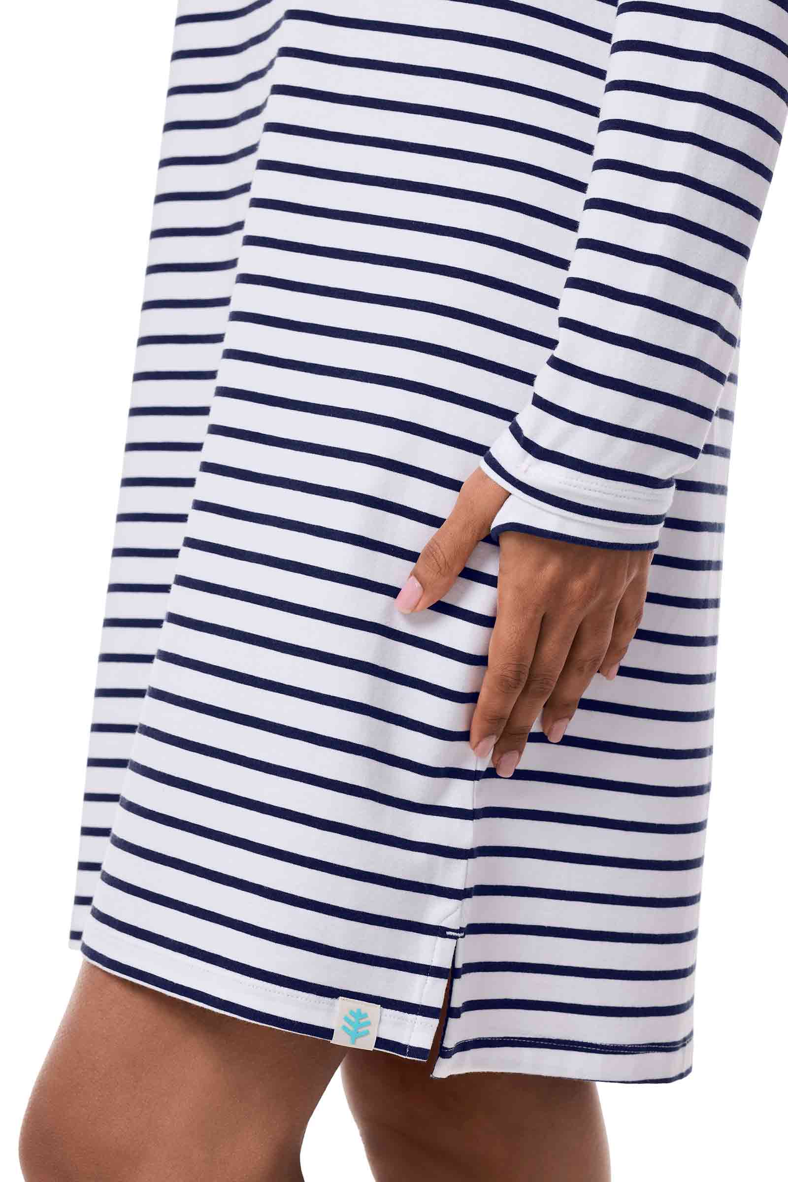 Color_White/Navy Stripe