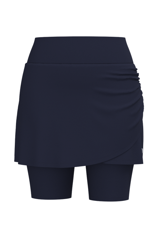Women's Kahula Skirted Swim Shorts | Navy