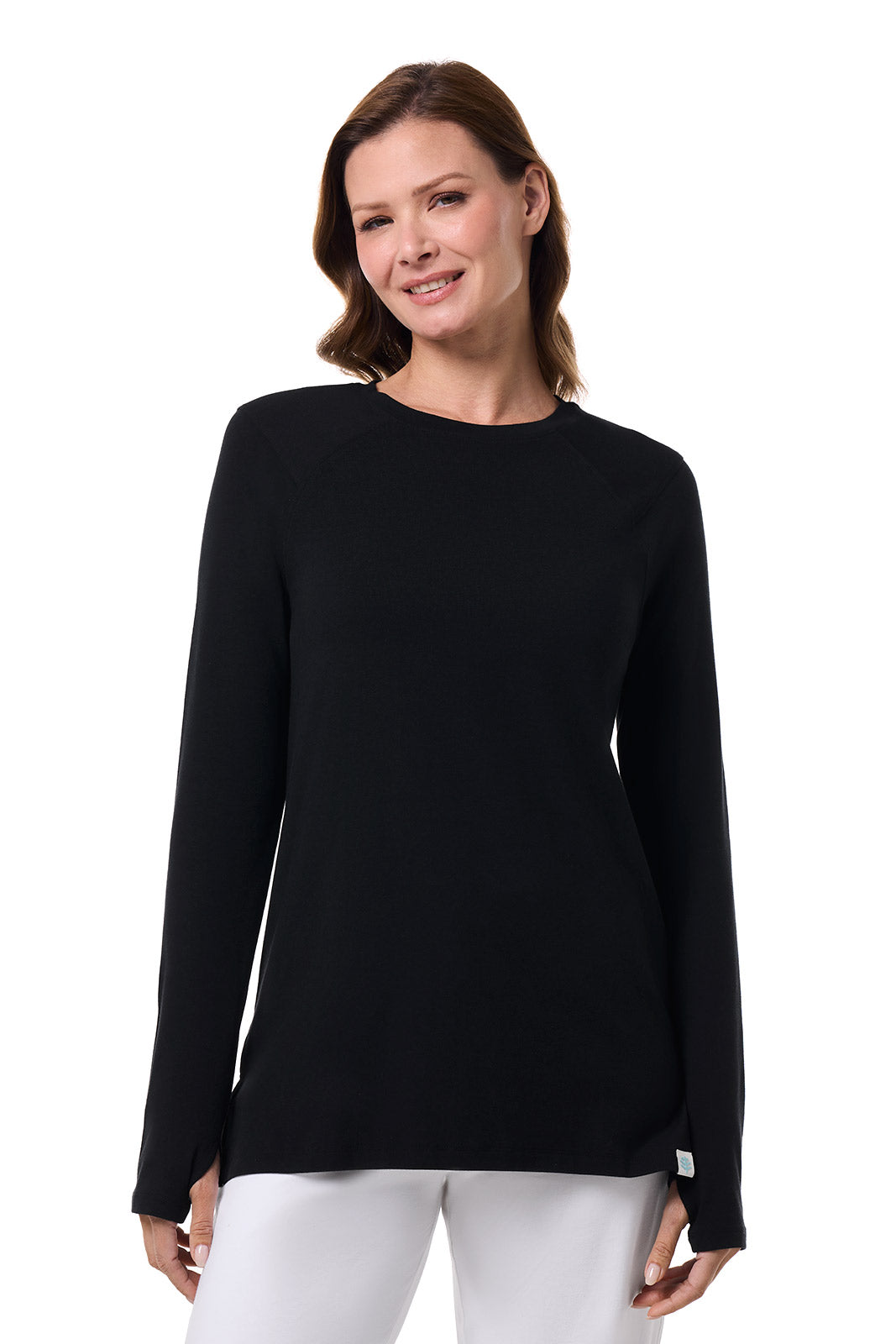 Women's Dania Long Sleeve T-Shirt | Black
