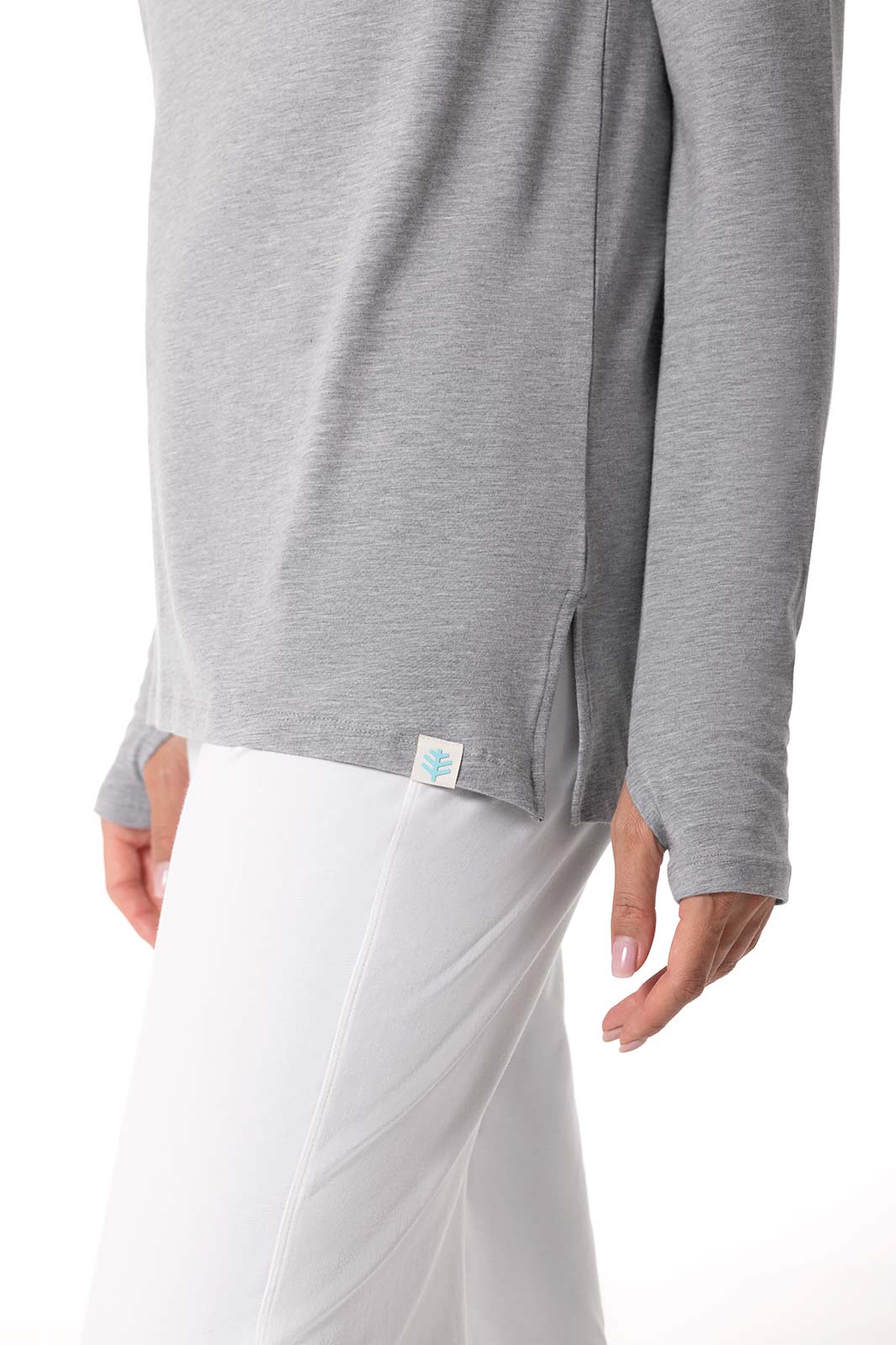 Women's Dania Long Sleeve T-Shirt | Grey Heather