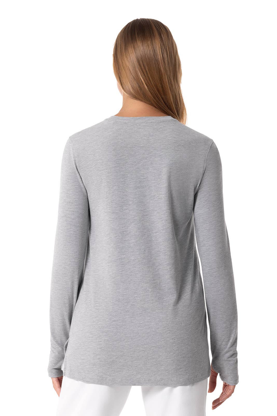 Women's Dania Long Sleeve T-Shirt | Grey Heather