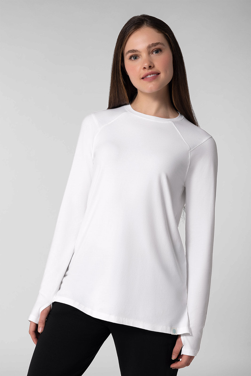 Women's Dania Long Sleeve T-Shirt | White