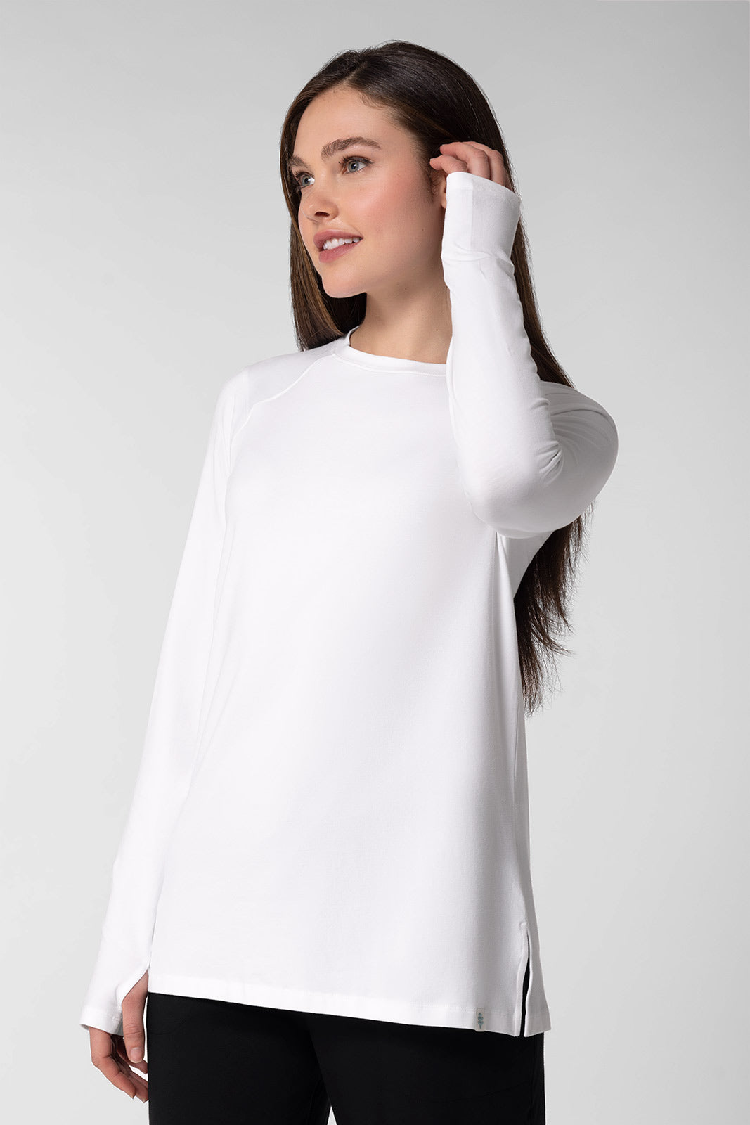 Women's Dania Long Sleeve T-Shirt | White