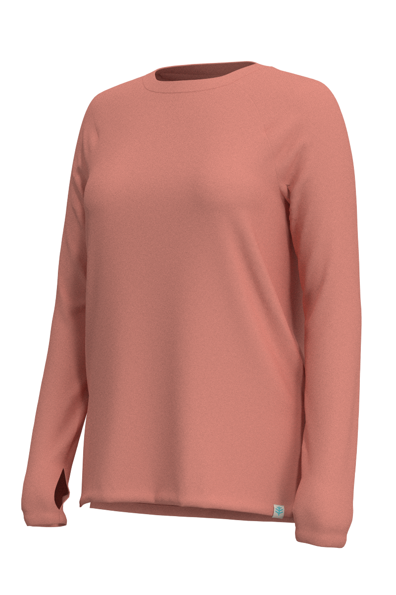 Women's Dania Long Sleeve T-Shirt | Soft Blush